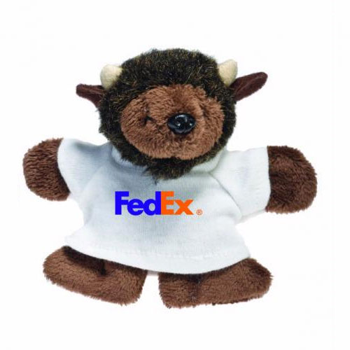 Promotional Buffalo Plush Magnet