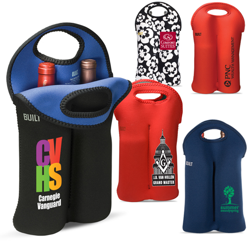 Promotional BUILT® Two Bottle Tote