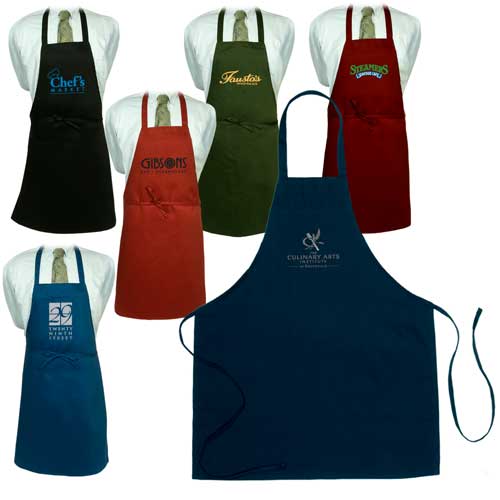 Promotional Butcher Apron - Dark Colors