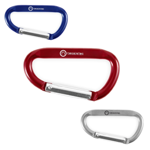 Promotional Carabiner Key Holder - 80mm