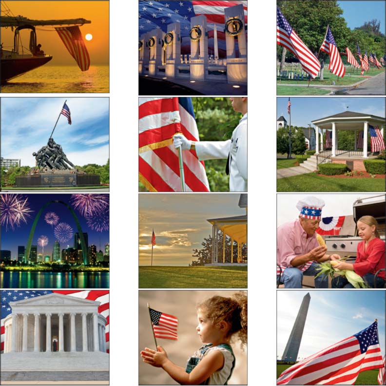 Promotional Celebrate America Wall Calendar