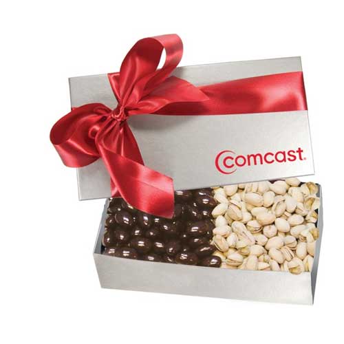 Promotional Chocolate Almonds & Pistachios Gift Box