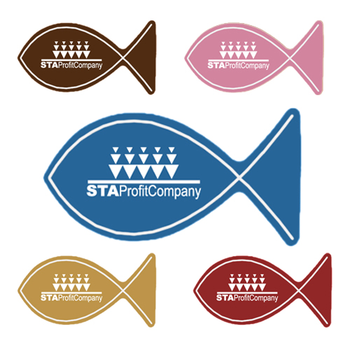 Promotional Christian Fish Magnet