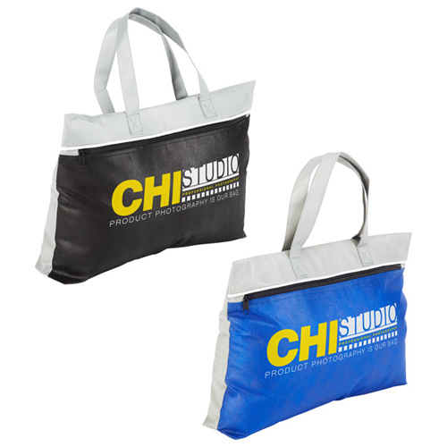 Promotional Clipper Zipper Brief Case Bag