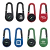  Colored Carabiner Compass 