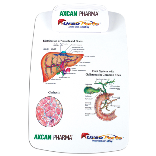 Promotional Contour Clipboard - Digital Imprint