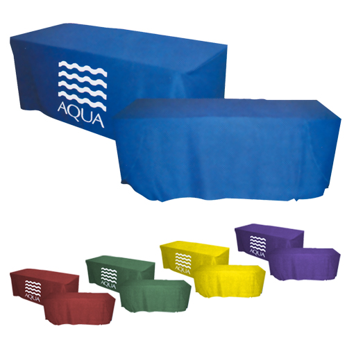 Promotional Convertible Table Cover - fits 6 or 8 foot table
