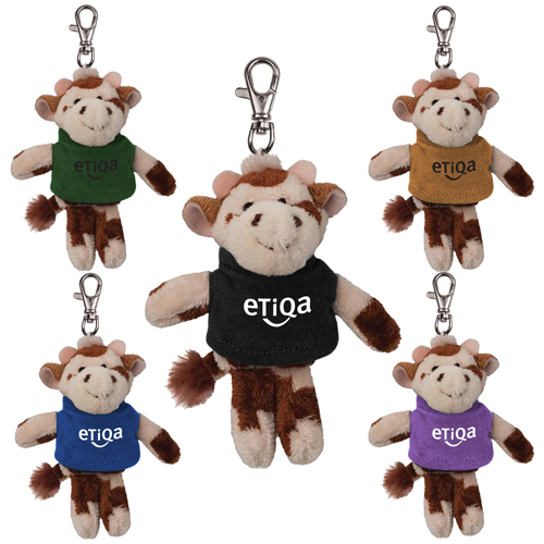 Promotional Cow Wild Bunch Key Tag