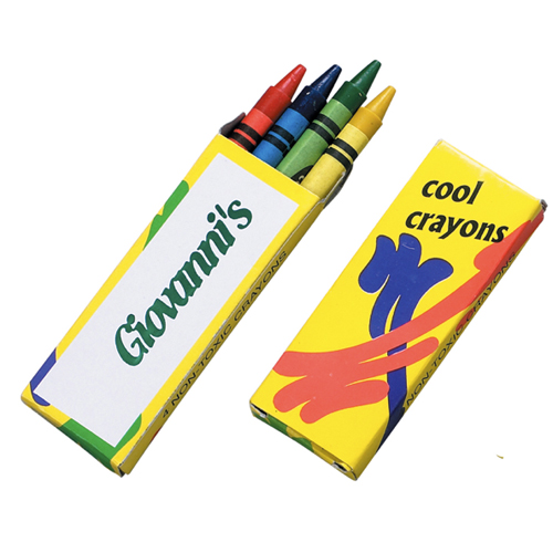 Promotional Crayon Pack - 4 Count