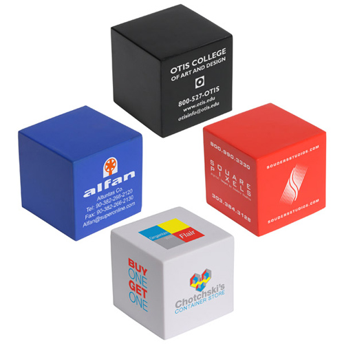 Promotional Cube Shape Stress Ball