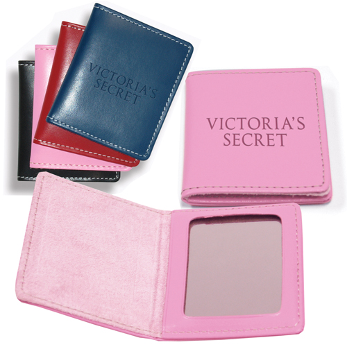 Promotional Diamond District Magnetic Pocket Mirror