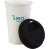 Double Wall Ceramic Tumbler with Lid - 9oz 