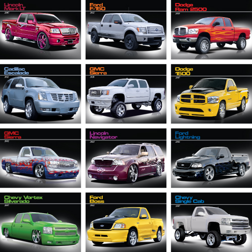 Promotional Dream Wheels Calendar