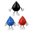  Droplet Figure Stress Ball 