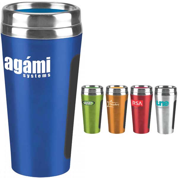 Promotional Dual Grip Travel Tumbler