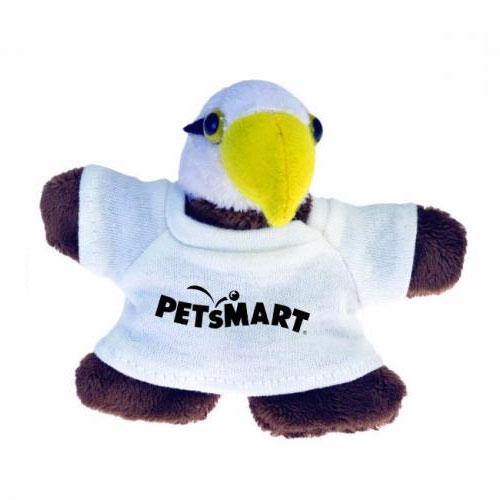 Promotional Eagle Plush Magnet
