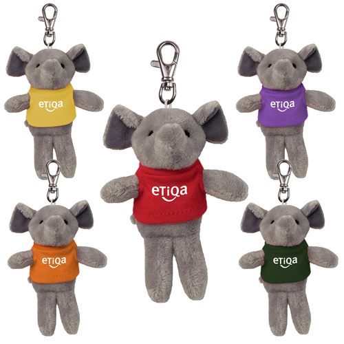 Promotional Elephant Wild Bunch Key Tag