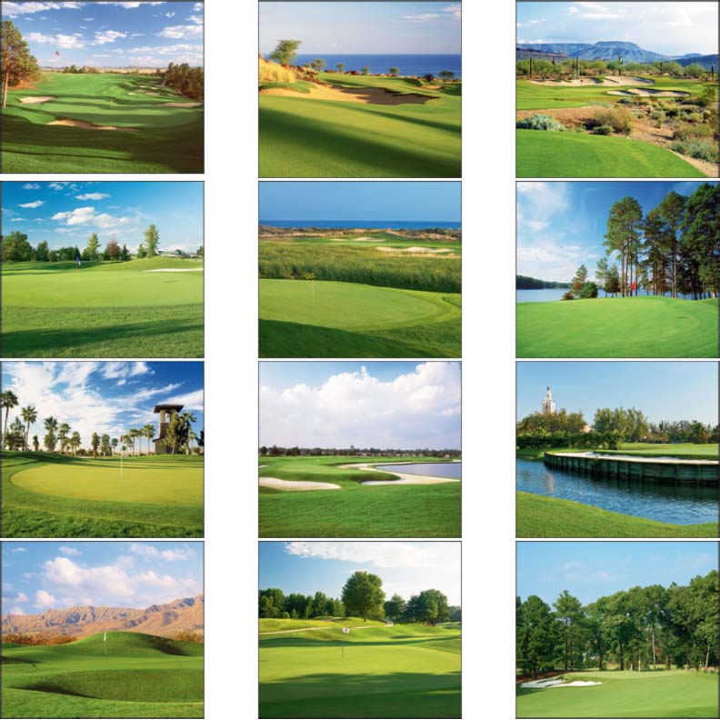 Promotional Fairways & Greens Wall Calendar