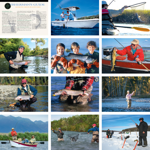 Promotional Fisherman's Guide Wall Calendar