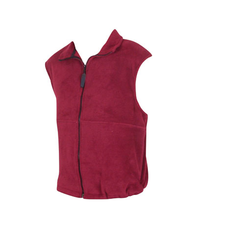Promotional Fleece Vest with Yoke-USA Made
