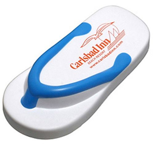Promotional Flip Flop Stress Ball