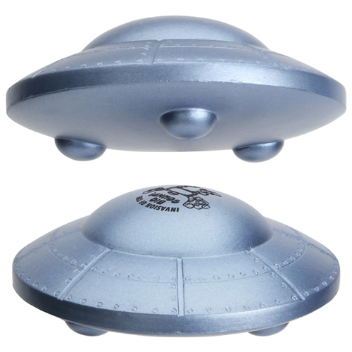 Promotional Flying Saucer Stress Reliever