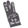 Foam Cheering 3 Finger Hand Mitt - 18