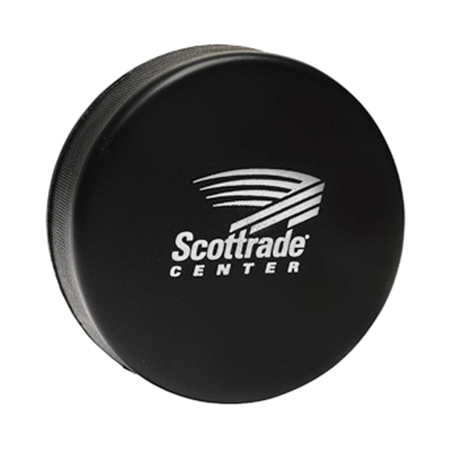 Promotional Foam Hockeypuck Stress Reliever