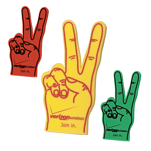 Promotional Foam Victory Hand