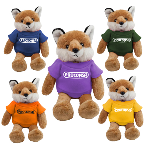 Promotional Fox Mascot Stuffed Animal
