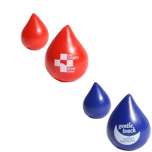 Promotional Gel-ee Gripper Dropper Stress Ball