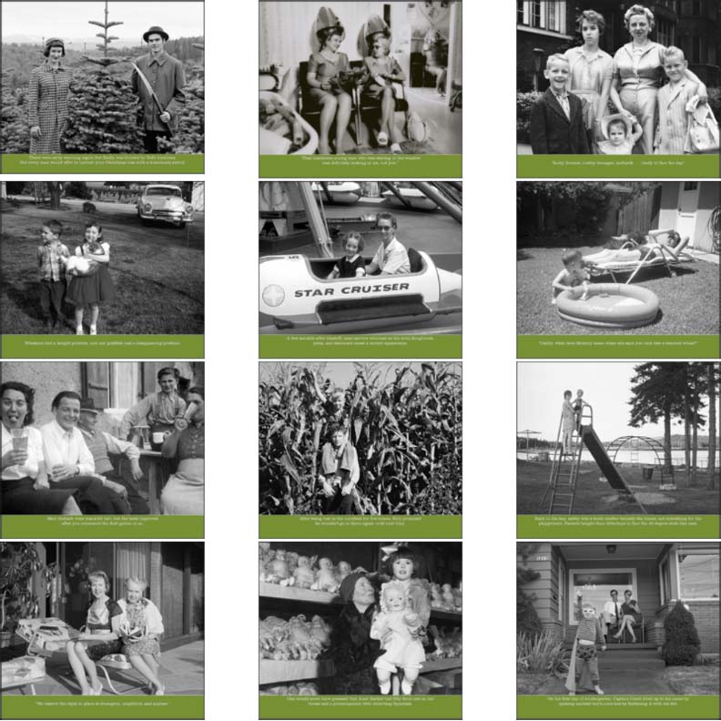 Promotional Good Old Days Calendar