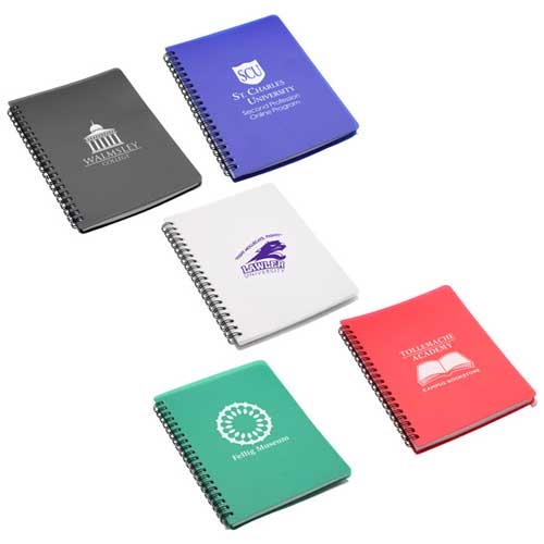 Promotional Hardcover Notebook with Pouch