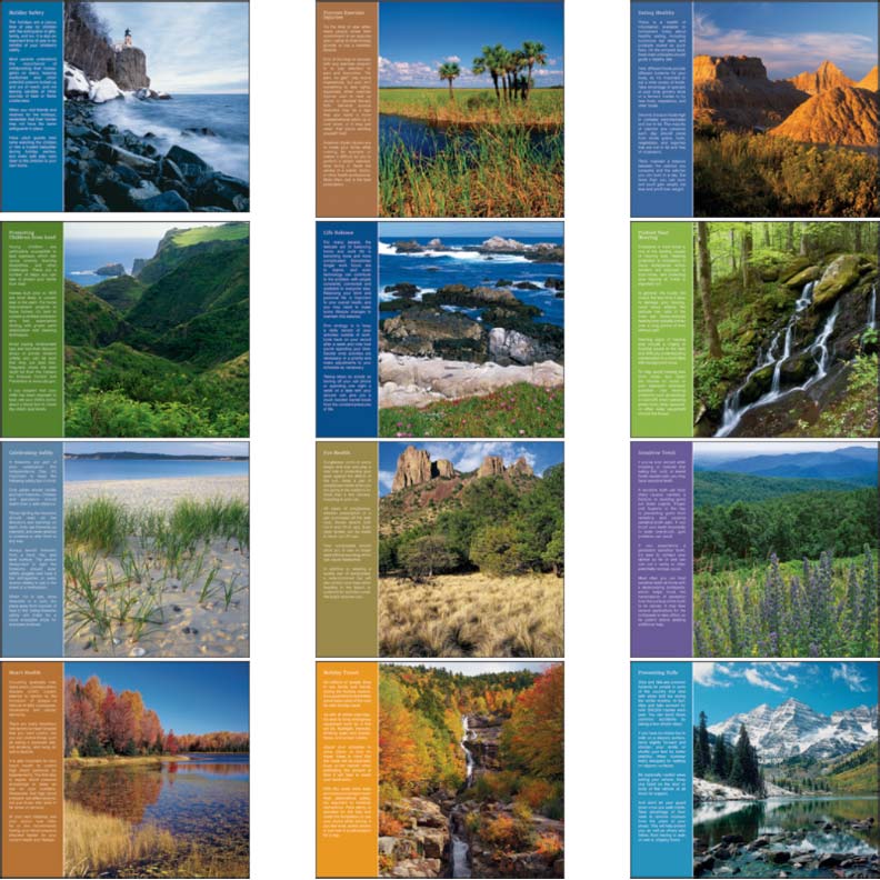 Promotional Healthy Living Wall Calendar