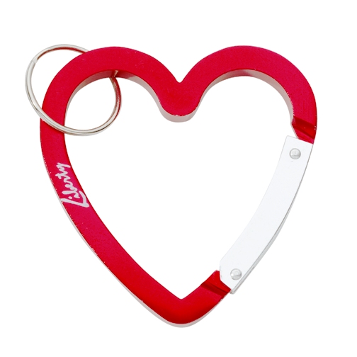Promotional Heart Carabiner