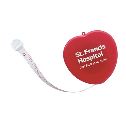 Promotional Heart Cloth Tape Measure