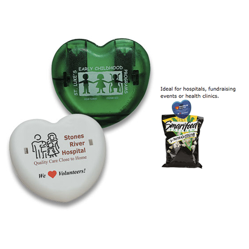 Promotional Heart Keepit Clip