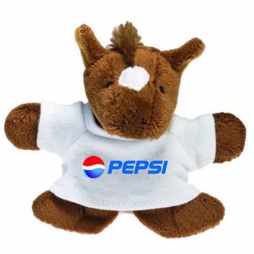 Promotional Horse Plush Magnet