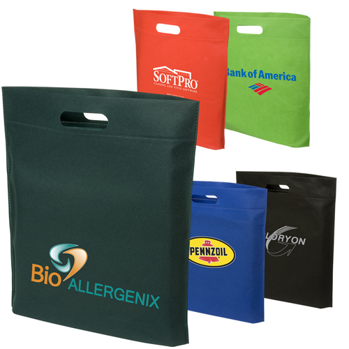 Promotional Hot-Sealed Shopping Bag - 80GSM