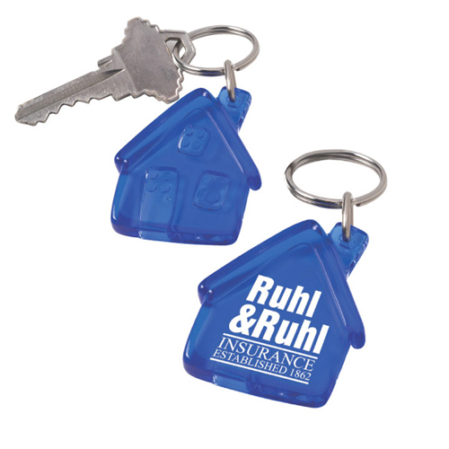 Promotional House Keychain