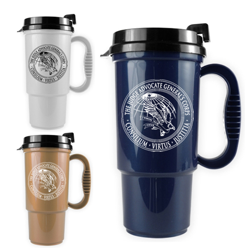 Promotional Insulated Auto Mug 16 oz - Recycled
