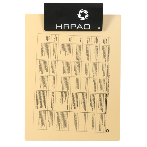 Promotional Letter Clipboard with Jumbo Clip - Recycled