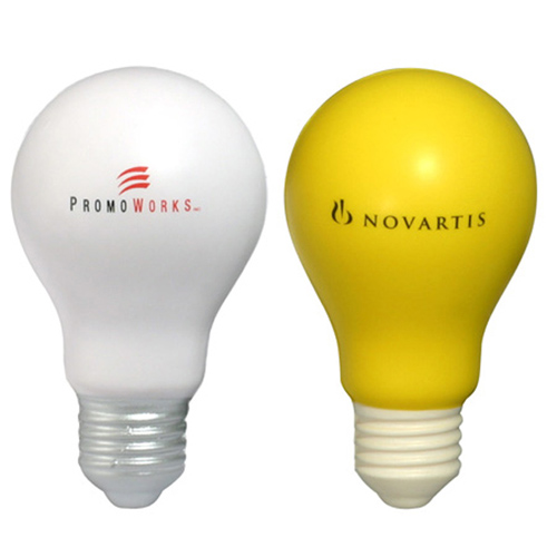 Promotional Lightbulb Stress Ball