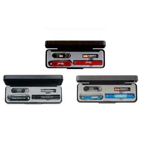 Promotional Mag-Lite® Solitaire with Victorinox® Classic Swiss Army Knife