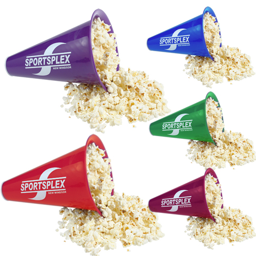 Promotional Megaphone with Popcorn Cap