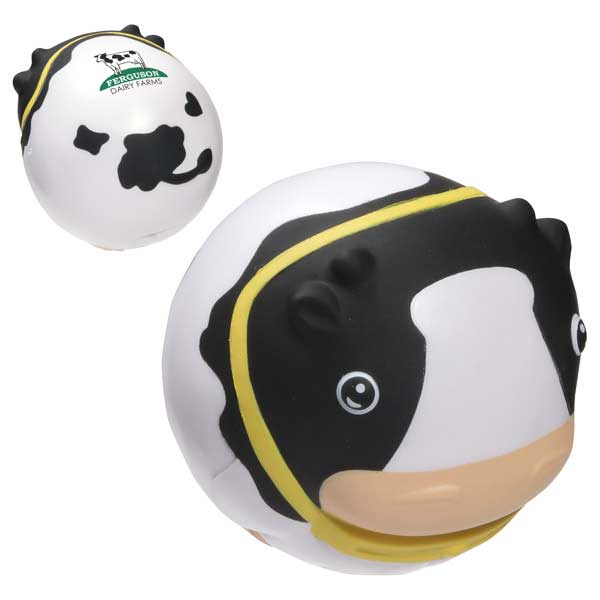 Promotional Milk Cow Wobbler Stress Ball