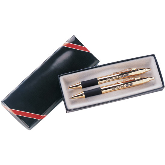 Promotional Monte Cristo Gold Pen & Pencil Set