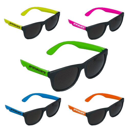 Promotional Neon Rubber Sunglasses