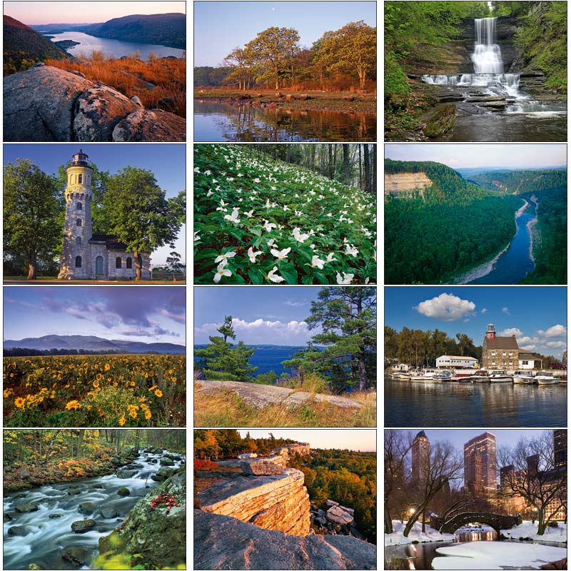 Promotional New York State Wall Calendar