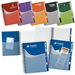 Promotional New Wave Pocket Buddy Notebook